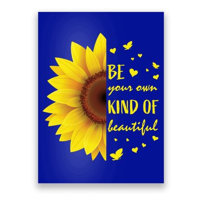 Inspirational Sayings Teen Funny Gift Cute Sunflower Cool Gift Poster