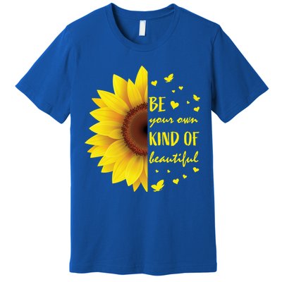 Inspirational Sayings Teen Funny Gift Cute Sunflower Cool Gift Premium T-Shirt