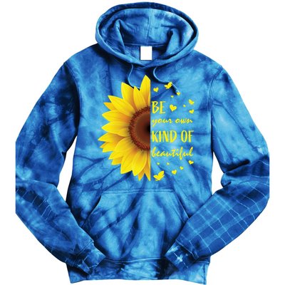 Inspirational Sayings Teen Funny Gift Cute Sunflower Cool Gift Tie Dye Hoodie