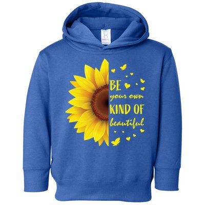 Inspirational Sayings Teen Funny Gift Cute Sunflower Cool Gift Toddler Hoodie
