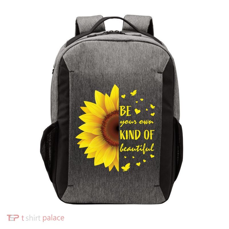 Inspirational Sayings Teen Funny Gift Cute Sunflower Cool Gift Vector Backpack