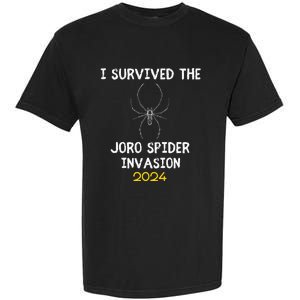 I Survived The Joro Spider Invasion Garment-Dyed Heavyweight T-Shirt