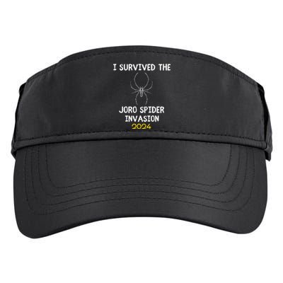 I Survived The Joro Spider Invasion Adult Drive Performance Visor