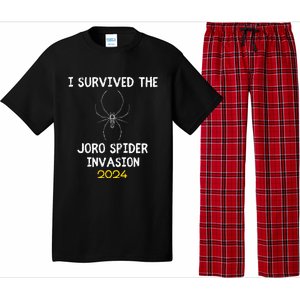 I Survived The Joro Spider Invasion Pajama Set