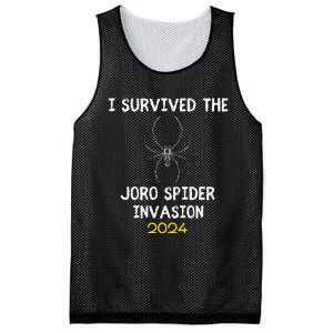 I Survived The Joro Spider Invasion Mesh Reversible Basketball Jersey Tank