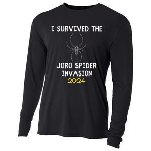 I Survived The Joro Spider Invasion Cooling Performance Long Sleeve Crew