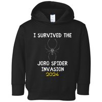 I Survived The Joro Spider Invasion Toddler Hoodie