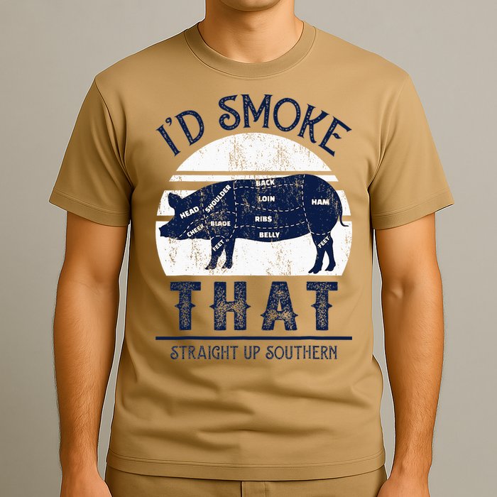 I'd Smoke That Straight Up Southern Pig Vintage T-Shirt