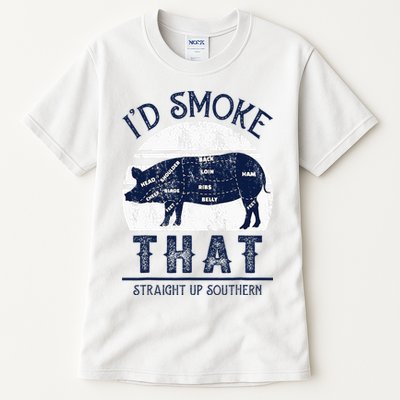 I'd Smoke That Straight Up Southern Pig Vintage Tall T-Shirt