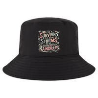 IVe Survived Too Many Storms To Be Bothered By Raindrops Cool Comfort Performance Bucket Hat