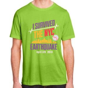 I Survived The Nyc Earthquake April 5 2024 Adult ChromaSoft Performance T-Shirt