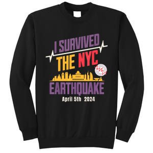 I Survived The Nyc Earthquake April 5 2024 Sweatshirt