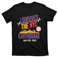 I Survived The Nyc Earthquake April 5 2024 T-Shirt