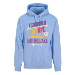 I Survived The Nyc Earthquake April 5 2024 Unisex Surf Hoodie