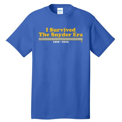 I Survived The Snyder Era Tall T-Shirt