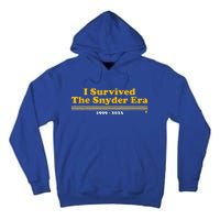 I Survived The Snyder Era Tall Hoodie