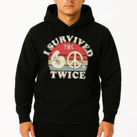I Survived The Sixties 60s Twice Hoodie