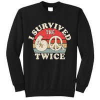 I Survived The Sixties 60s Twice Sweatshirt