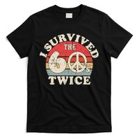 I Survived The Sixties 60s Twice T-Shirt