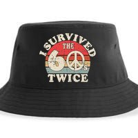 I Survived The Sixties 60s Twice Sustainable Bucket Hat