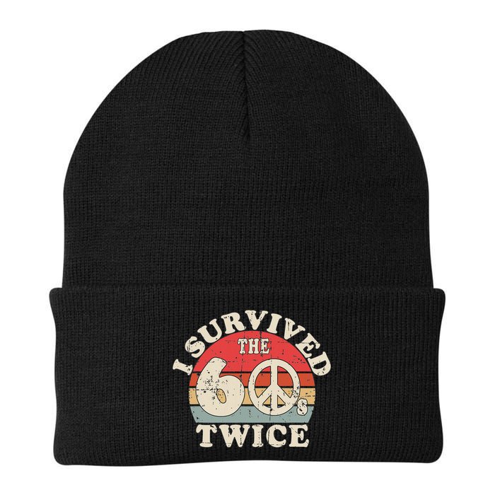 I Survived The Sixties 60s Twice Beanie