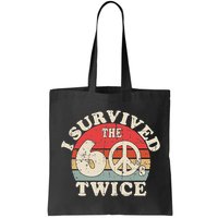 I Survived The Sixties 60s Twice Bag