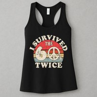 I Survived The Sixties 60s Twice Womens Tank Top