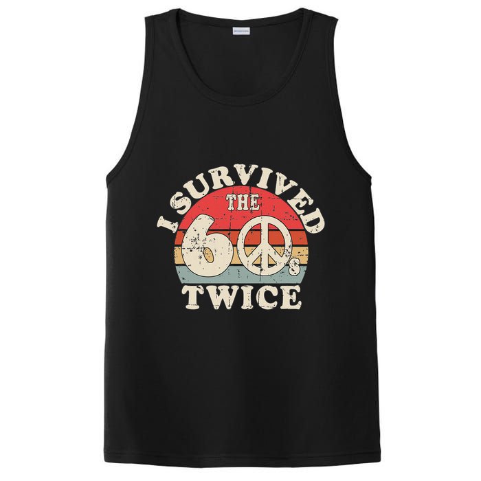 I Survived The Sixties 60s Twice PosiCharge Competitor Tank