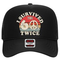 I Survived The Sixties 60s Twice Trucker Hat