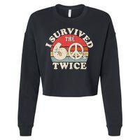 I Survived The Sixties 60s Twice Cropped Pullover Crew