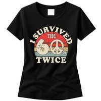 I Survived The Sixties 60s Twice Womens T-Shirt