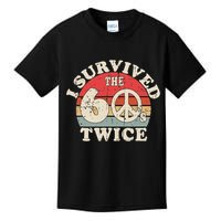 I Survived The Sixties 60s Twice Kids T-Shirt