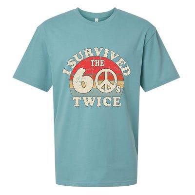 I Survived The Sixties 60s Twice Sueded Cloud Jersey T-Shirt