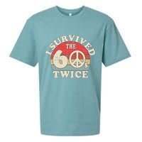 I Survived The Sixties 60s Twice Sueded Cloud Jersey T-Shirt