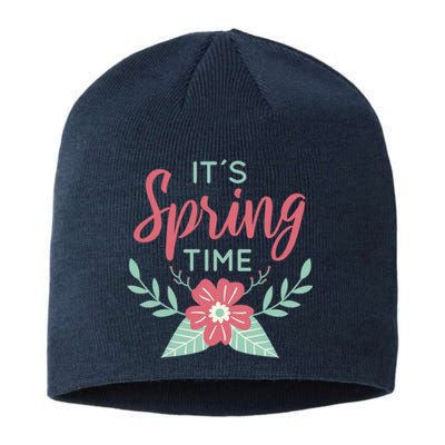 It's Spring Time Flower Sustainable Beanie