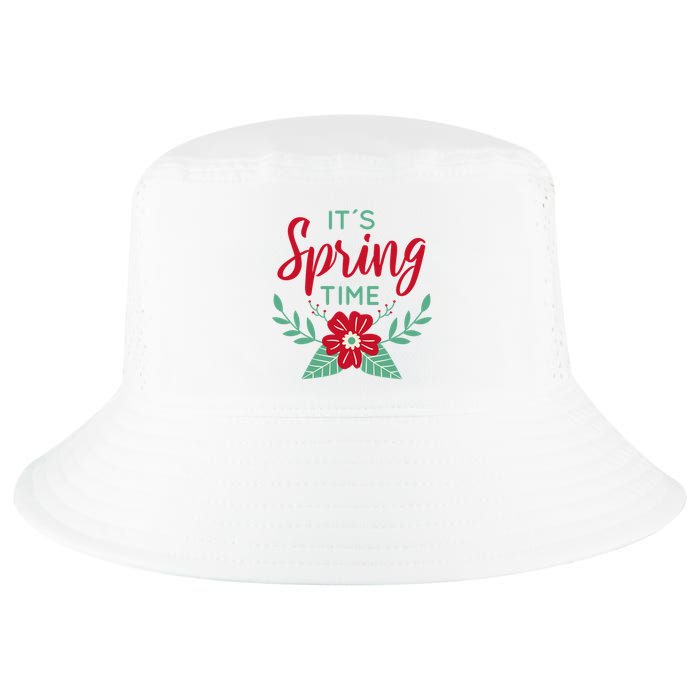 It's Spring Time Flower Cool Comfort Performance Bucket Hat