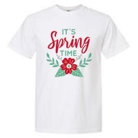 It's Spring Time Flower Garment-Dyed Heavyweight T-Shirt