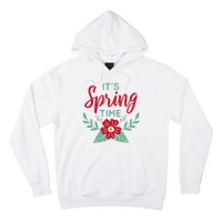 It's Spring Time Flower Hoodie