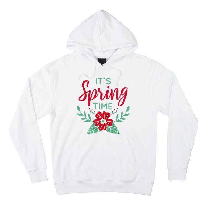 It's Spring Time Flower Hoodie