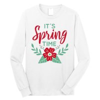 It's Spring Time Flower Long Sleeve Shirt