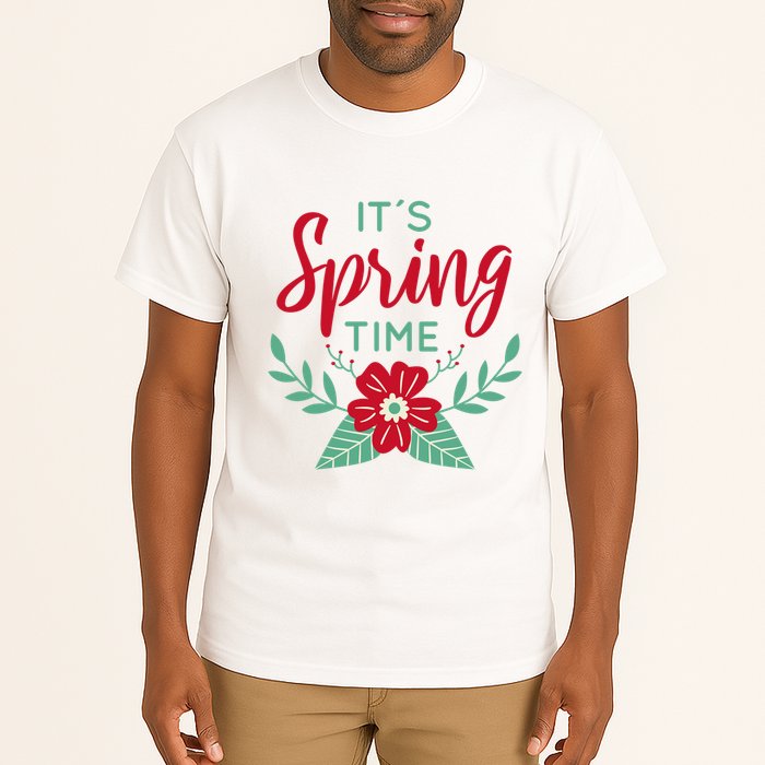 It's Spring Time Flower Tall T-Shirt