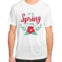 It's Spring Time Flower Adult ChromaSoft Performance T-Shirt