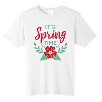 It's Spring Time Flower Tall Fusion ChromaSoft Performance T-Shirt