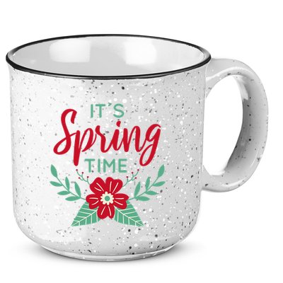 It's Spring Time Flower 15oz Campfire Ceramic Mug