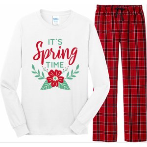 It's Spring Time Flower Long Sleeve Pajama Set