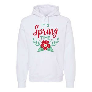 It's Spring Time Flower Premium Hoodie