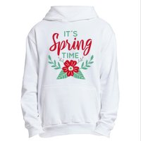 It's Spring Time Flower Urban Pullover Hoodie