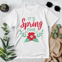 It's Spring Time Flower Premium T-Shirt