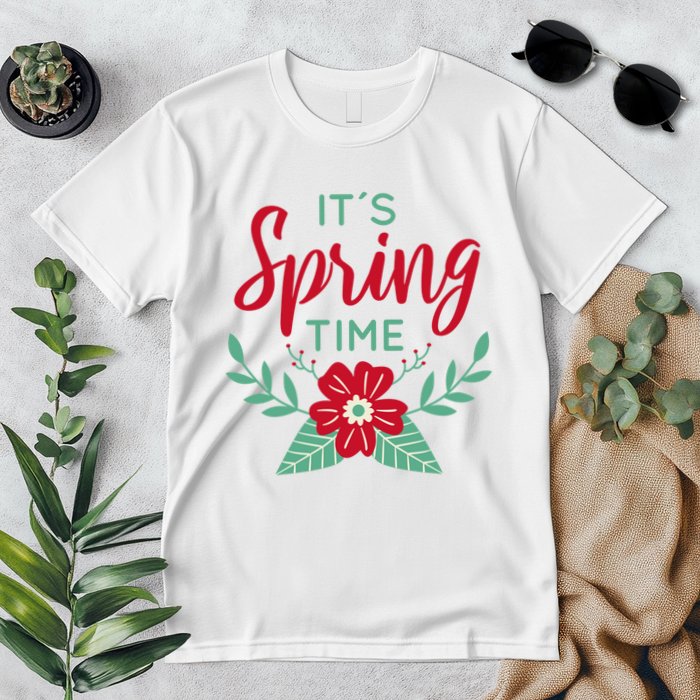 It's Spring Time Flower Premium T-Shirt