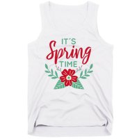 It's Spring Time Flower Tank Top